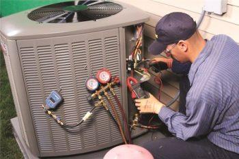 fixing an air conditioning