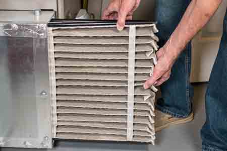 replacing an AC filter